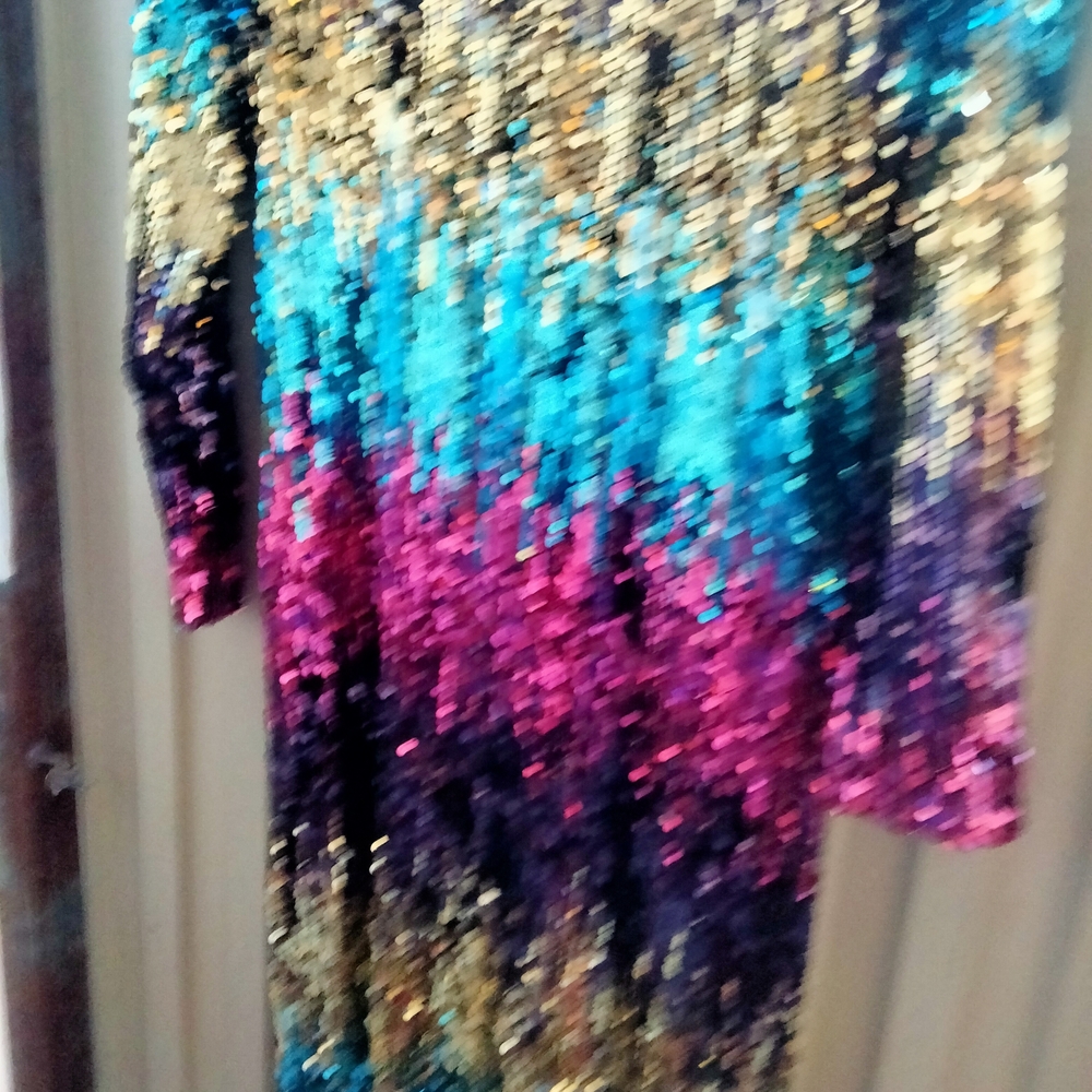 Multicolor Sequin Jacket - image 3